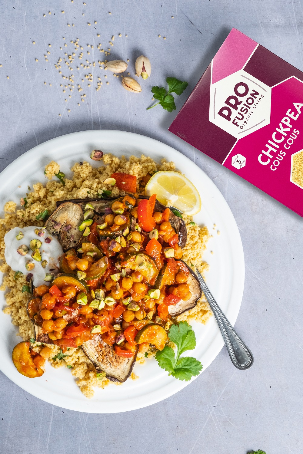 Moroccan Vegetables with Chickpea Cous Cous