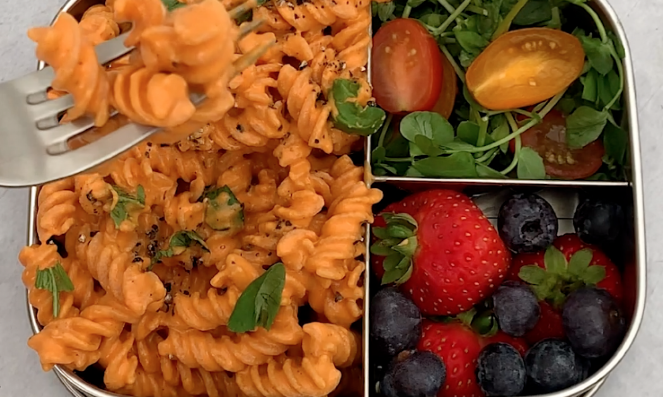 RED LENTIL PASTA RED PEPPER