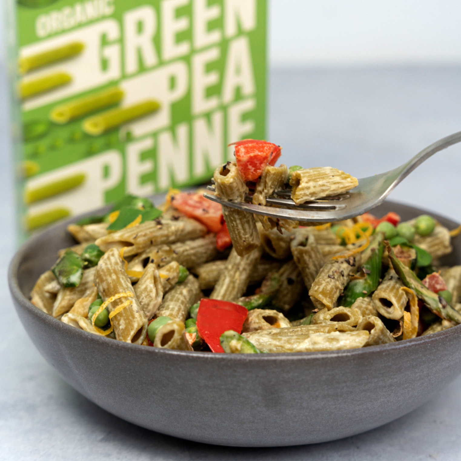 Green Pea Primavera Pasta