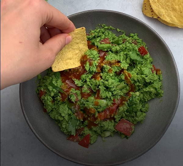 Green Pea Guacamole